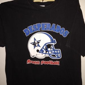 Dallas desperados arena football t-shirt.